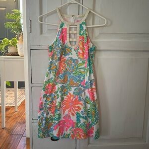 Lilly Pulitzer size 00 pink blue white and orange